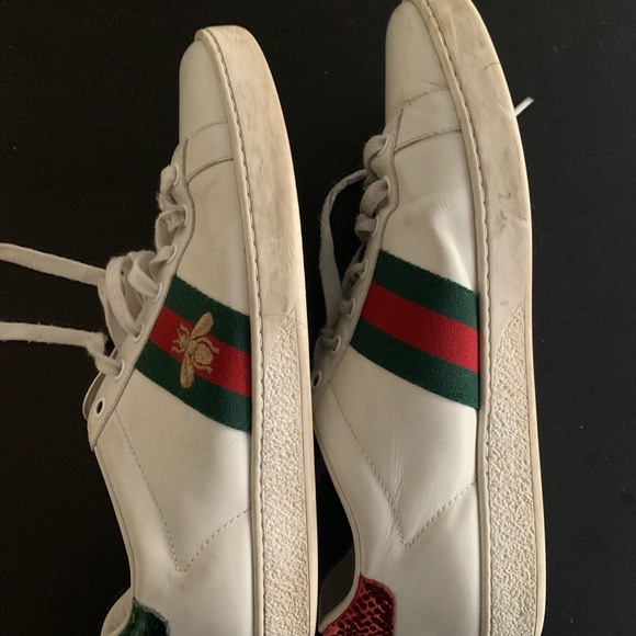 Women’s Gucci Ace Bee Sneakers Embriodered - Picture 5 of 5